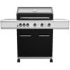 Grillfürst G510G Grill Control Edition 5-Brenner Gasgrill Mit Grill Control, Hochtemperaturbrenner Und Gusseisen Rosten