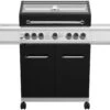 Grillfürst G520G Grill Control Edition 5-Brenner Gasgrill Mit Grill Control, Hochtemperaturbrenner, Heckbrenner Und Gusseisen Rosten
