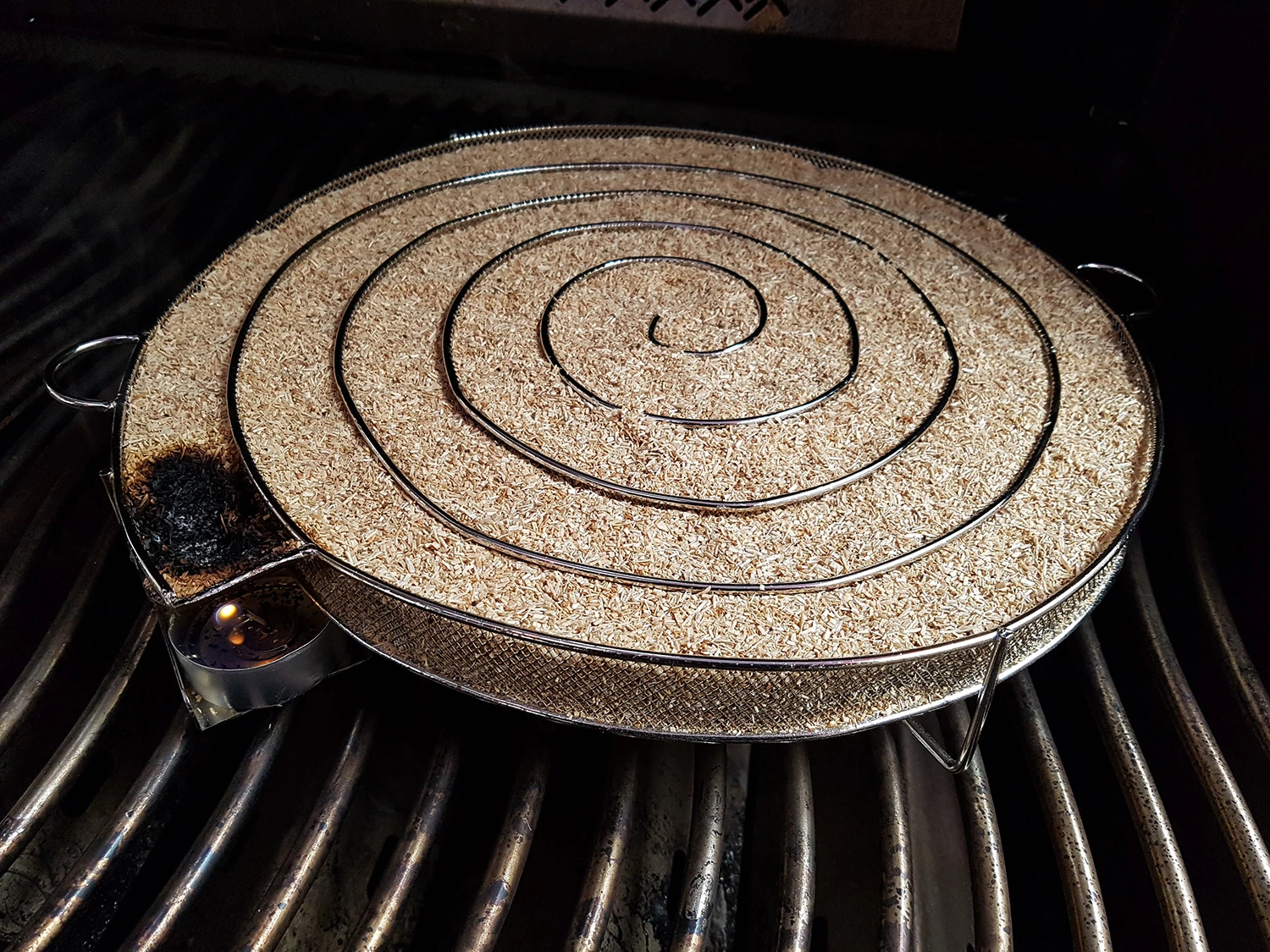 Grillfürst Kaltrauchgenerator / Räucherschnecke XXL 31cm 8 Grillfürst Kaltrauchgenerator / Räucherschnecke XXL 31cm – Bild 8