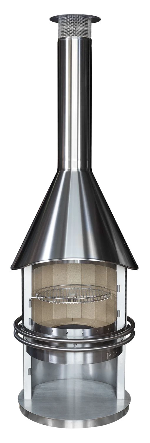 Girse Edelstahl Grillkamin Cool Typ 2 Inkl. Funkenschutztür 1 Girse Edelstahl Grillkamin Cool Typ 2 Inkl. Funkenschutztür