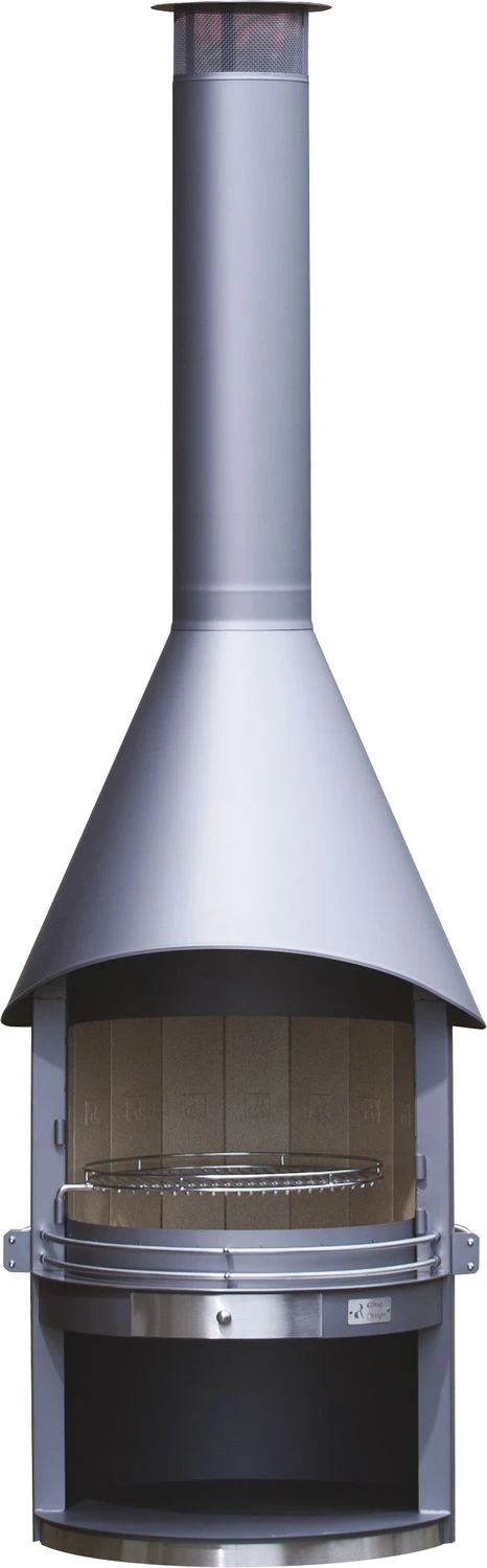 Girse Grillkamin Edelstahl Duo Exclusiv Typ 3 / Grau 1 Girse Grillkamin Edelstahl Duo Exclusiv Typ 3 / Grau