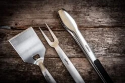 Grillfürst Premium Edelstahl Grillbesteck Set Mit Grillzange, -Wender Und -Gabel In Geschenkverpackung 17 Grillfürst Premium Edelstahl Grillbesteck Set Mit Grillzange, -Wender Und -Gabel In Geschenkverpackung -Rosle Grills Geschaft Grillbesteck Set Edelstahl 1