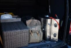 Grillfürst G201E 2-Brenner Gasgrill Portabel V2 - Campinggrill / Balkongrill 50mbar -Rosle Grills Geschaft Grillfuerst Camping Gasgrill G201 Kofferraum