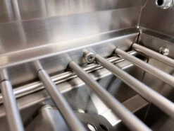 Grillfürst G201E 2-Brenner Gasgrill Portabel V2 - Campinggrill / Balkongrill 50mbar -Rosle Grills Geschaft Grillfuerst Campinggrill Grillrost Transportsicherung