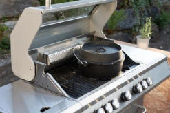 Grillfürst Dutch Oven Ohne Füsse DO9 -Rosle Grills Geschaft Grillfuerst DO9 ohne Fuesse Mood Gasgrill