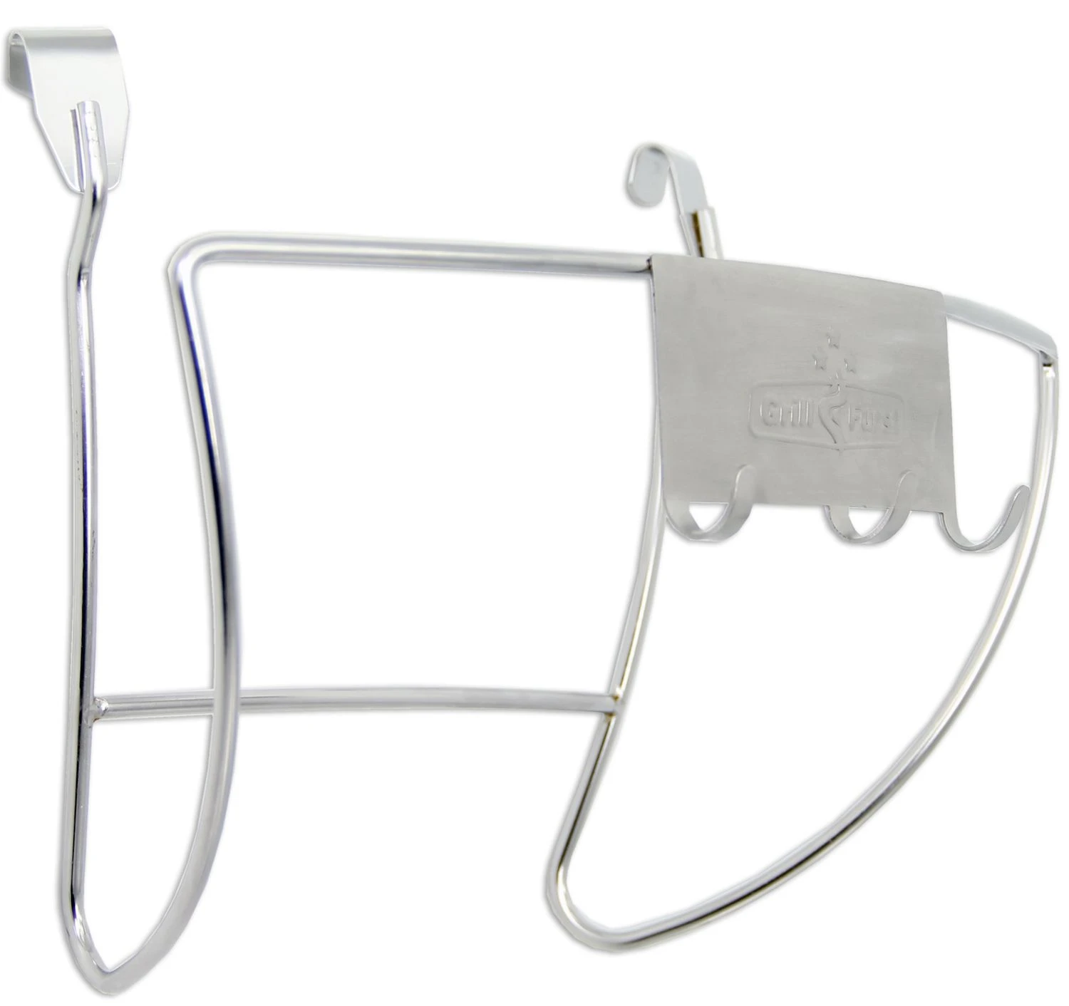 Grillfürst Deckelhalter Und Besteckhalter Kombination Für Kugelgrills 4 Grillfürst Deckelhalter Und Besteckhalter Kombination Für Kugelgrills – Bild 4