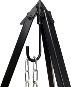 Grillfürst Schwenkgrill Set Aus Dreibein Und Grillrost / Höhenverstellbar, Inkl. Kette Und Haken
