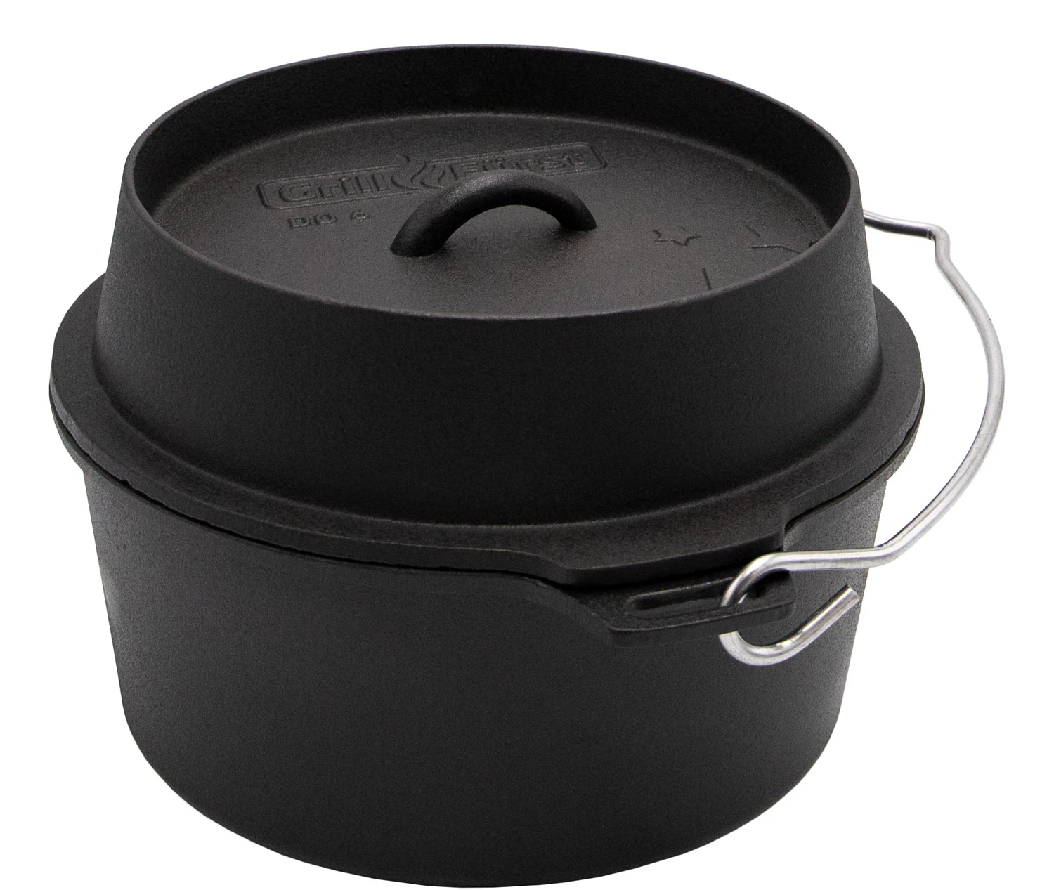 Grillfürst Dutch Oven Ohne Füsse DO6 1 Grillfürst Dutch Oven Ohne Füsse DO6