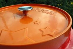 Grillfürst Emaillierter Dutch Oven Ohne Füsse DO12 - Orange 8 Grillfürst Emaillierter Dutch Oven Ohne Füsse DO12 - Orange -Rosle Grills Geschaft Grillfuerst Dutch Oven Emaillierung orange