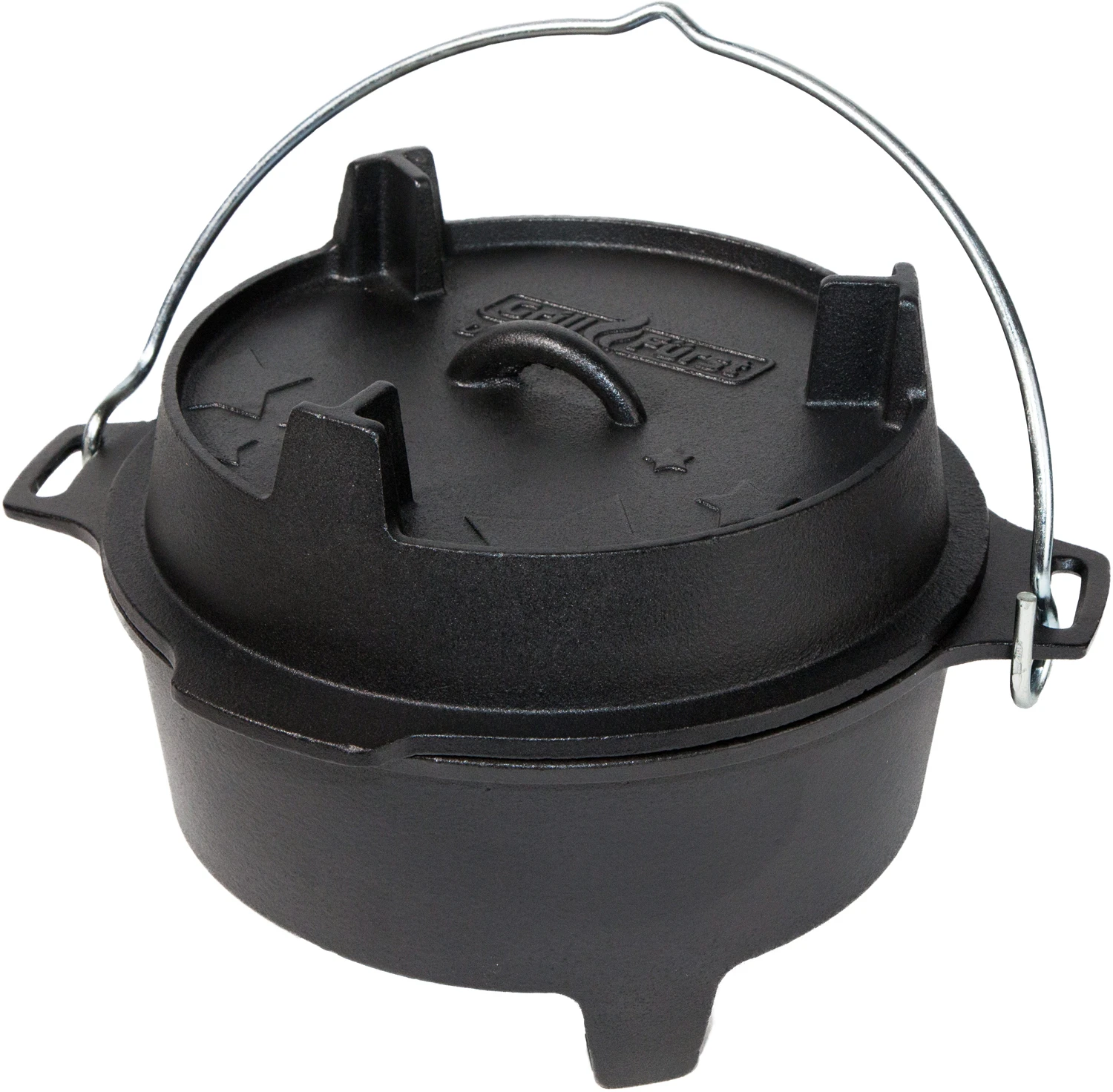 Grillfürst XXL Dutch Oven Set: Starterpaket Gusseisen - X-DEAL Mit Dutch Oven DO9+DO4, Kastenform BK4, Gusseisenpfanne Ø 30 Cm - Inkl. Großem Zubehörpaket 3 Grillfürst XXL Dutch Oven Set: Starterpaket Gusseisen - X-DEAL Mit Dutch Oven DO9+DO4, Kastenform BK4, Gusseisenpfanne Ø 30 Cm - Inkl. Großem Zubehörpaket – Bild 3