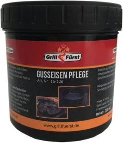 Grillfürst Dutch Oven Set BBQ Edition DO6 - X-DEAL Inkl. Tragetasche / Aufbewahrungstasche, Gusseisen Pflege Und Deckelheber -Rosle Grills Geschaft Grillfuerst Dutch Oven Gusseisen Pflegepaste 5