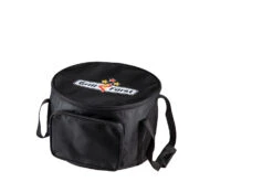 Grillfürst XXL Dutch Oven Set: Starterpaket Gusseisen - X-DEAL Mit 2 X Dutch Oven, 2 X Gusseisen Pfanne, 2x Tragetasche, Ringreiniger, Gusseisen Pflege Und Bambus-Kochlöffel -Rosle Grills Geschaft Grillfuerst Dutch Oven Tragetasche DO2