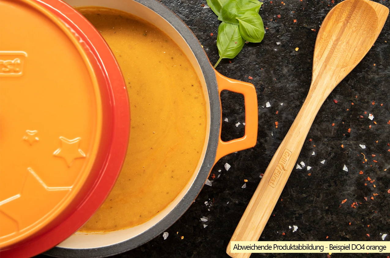 Grillfürst Emaillierter Dutch Oven Ohne Füsse DO4 - Lila 4 Grillfürst Emaillierter Dutch Oven Ohne Füsse DO4 - Lila – Bild 4