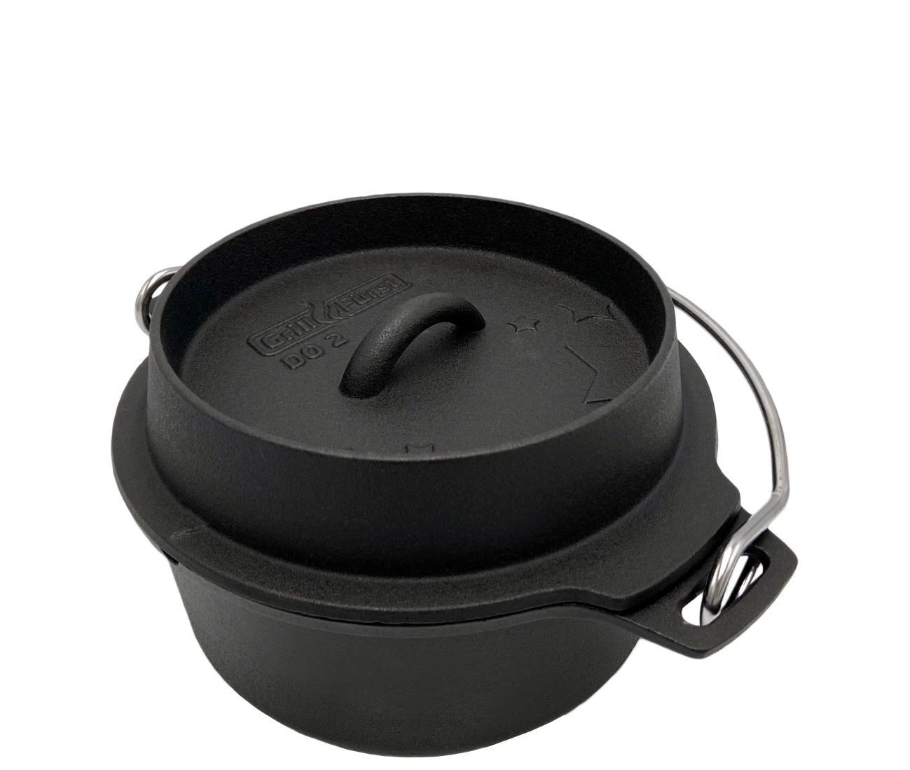 Grillfürst Dutch Oven Ohne Füsse DO2 1 Grillfürst Dutch Oven Ohne Füsse DO2