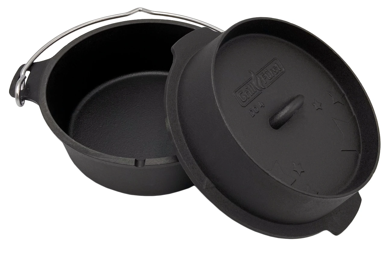 Grillfürst Dutch Oven Ohne Füsse DO4 1 Grillfürst Dutch Oven Ohne Füsse DO4