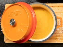 Grillfürst Emaillierter Dutch Oven Ohne Füsse DO6 - Orange 9 Grillfürst Emaillierter Dutch Oven Ohne Füsse DO6 - Orange -Rosle Grills Geschaft Grillfuerst Dutch Oven ohne Fuesse DO6 Suppe