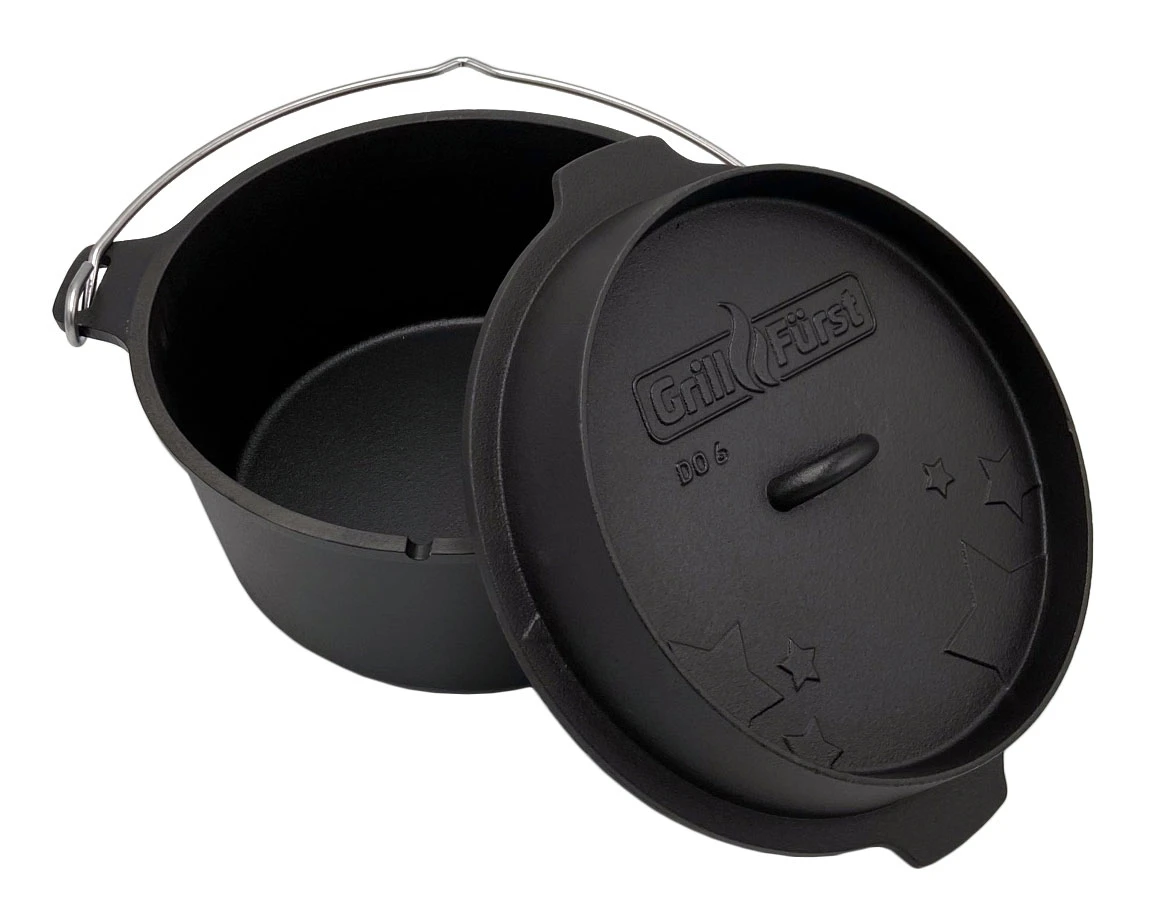 Grillfürst Dutch Oven Ohne Füsse DO6 2 Grillfürst Dutch Oven Ohne Füsse DO6 – Bild 2