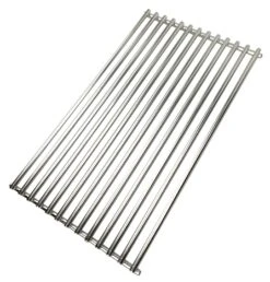 Grillfürst Edelstahl Grillrost Breit, 1 Stk. Für Grillfürst Gasgrill Stationen Ab G210 (24,1 X 41,6 Cm)