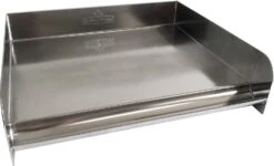 Grillfürst Edelstahl Plancha / Grillplatte / Teppanyaki Pfanne - 32 X 28 Cm
