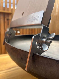 Grillfürst Flammlachsbrett Buche 19 X 50 Cm Schraub-Variante - Mit Optimierter Halterung