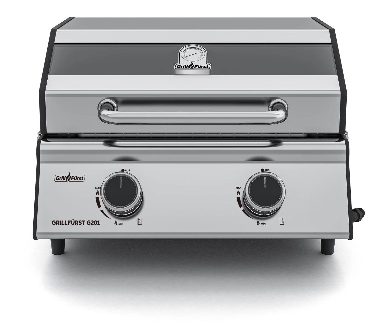Grillfürst G201E 2-Brenner Gasgrill Portabel V2 - Wohnmobilgrill - 30mbar (EU-Gasgrill) 1 Grillfürst G201E 2-Brenner Gasgrill Portabel V2 - Wohnmobilgrill - 30mbar (EU-Gasgrill)