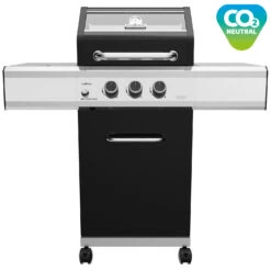 Grillfürst G210E 2-Brenner Gasgrill Mit Hochtemperaturbrenner Und Edelstahl Rosten