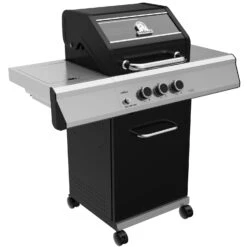 Grillfürst G210G Grill Control Edition 2-Brenner Gasgrill Mit Grill Control, Hochtemperaturbrenner Und Gusseisen Rosten -Rosle Grills Geschaft Grillfuerst Gasgrill G210G Seitenansicht 1