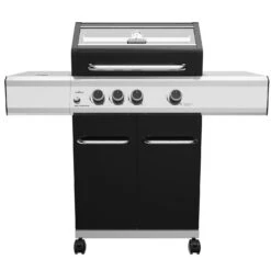 Grillfürst G310E Grill Control Edition 3-Brenner Gasgrill Mit Grill Control, Hochtemperaturbrenner Und Edelstahl Rosten