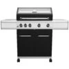 Grillfürst G410E Grill Control Edition 4-Brenner Gasgrill Mit Grill Control, Hochtemperaturbrenner Und Edelstahl Rosten