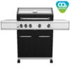 Grillfürst G410G 4-Brenner Gasgrill Mit Hochtemperaturbrenner Und Gusseisen Rosten