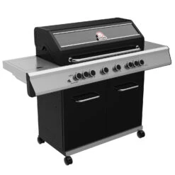 Grillfürst G620G 6-Brenner Gasgrill - Eintracht Frankfurt Edition - Gusseisenroste