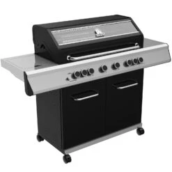 Rosle Grills Geschaft -Rosle Grills Geschaft Grillfuerst Gasgrill G620G seitlich 1