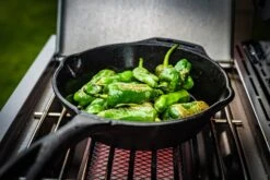 Grillfürst G520E 5-Brenner Gasgrill - Eintracht Frankfurt Edition - Edelstahlroste -Rosle Grills Geschaft Grillfuerst Gasgrill Pimentos de Padron