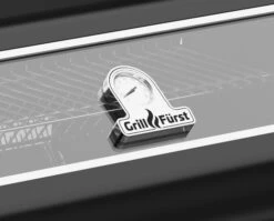 Grillfürst G750E Grill Control Edition 7-Brenner Doppelkammer - Gasgrill Mit Grill Control, Hochtemperaturbrenner, Seitenkocher, Heckbrenner Und Edelstahl Rosten -Rosle Grills Geschaft Grillfuerst Gasgrill Premium G750E Deckelthermometer