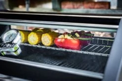 Grillfürst G520G 5-Brenner Gasgrill - Eintracht Frankfurt Edition - Gusseisenroste -Rosle Grills Geschaft Grillfuerst Gasgrill Warmhalterost Sichtfenster