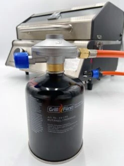 Grillfürst Gaskartusche / Schraubkartusche 450g - 12er Pack - Weber Gaskartusche Alternative Zu: CADAC CA445 Oder Weber Gaskartusche 17669 -Rosle Grills Geschaft Grillfuerst Gaskartusche G201 Campinggrill