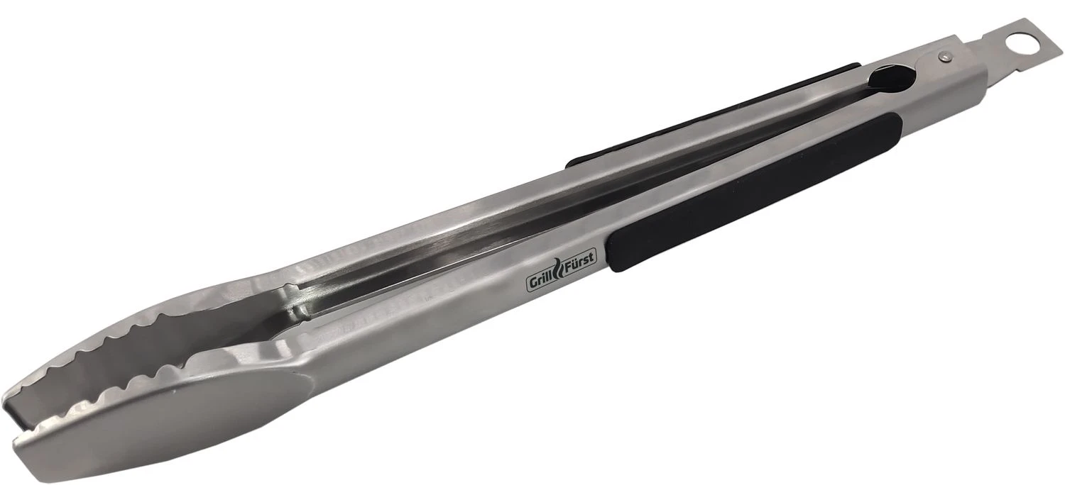 Grillfürst Premium Edelstahl Grillbesteck Set Mit Grillzange, -Wender Und -Gabel In Geschenkverpackung 3 Grillfürst Premium Edelstahl Grillbesteck Set Mit Grillzange, -Wender Und -Gabel In Geschenkverpackung – Bild 3