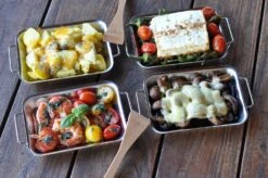 Grillfürst Grillpfännchen 2er Set Mit Schabern -Rosle Grills Geschaft Grillfuerst Grillpfaennchen Set 3