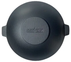 Grillfürst Gusseisen Wok XL Mit 2 Griffen Ø 38 Cm - X-Deal Inkl. Pflegepaste, Ringreiniger Und Kochlöffel -Rosle Grills Geschaft Grillfuerst Gusseisen Wok Boden flach Logo 1