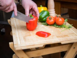 Grillfürst Grill Beistelltisch / Klapptisch Mit Abnehmbaren Schneidebrett 63 Cm X 40 Cm -Rosle Grills Geschaft Grillfuerst Klapptisch Beistelltisch Grilltisch