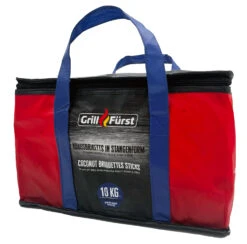 Grillfürst Kokosbriketts In Stangenform - 20 Kg - Ideal Für Dutch Oven Und Grill -Rosle Grills Geschaft Grillfuerst Kokosbriketts Stangenbriketts 10 kg 1