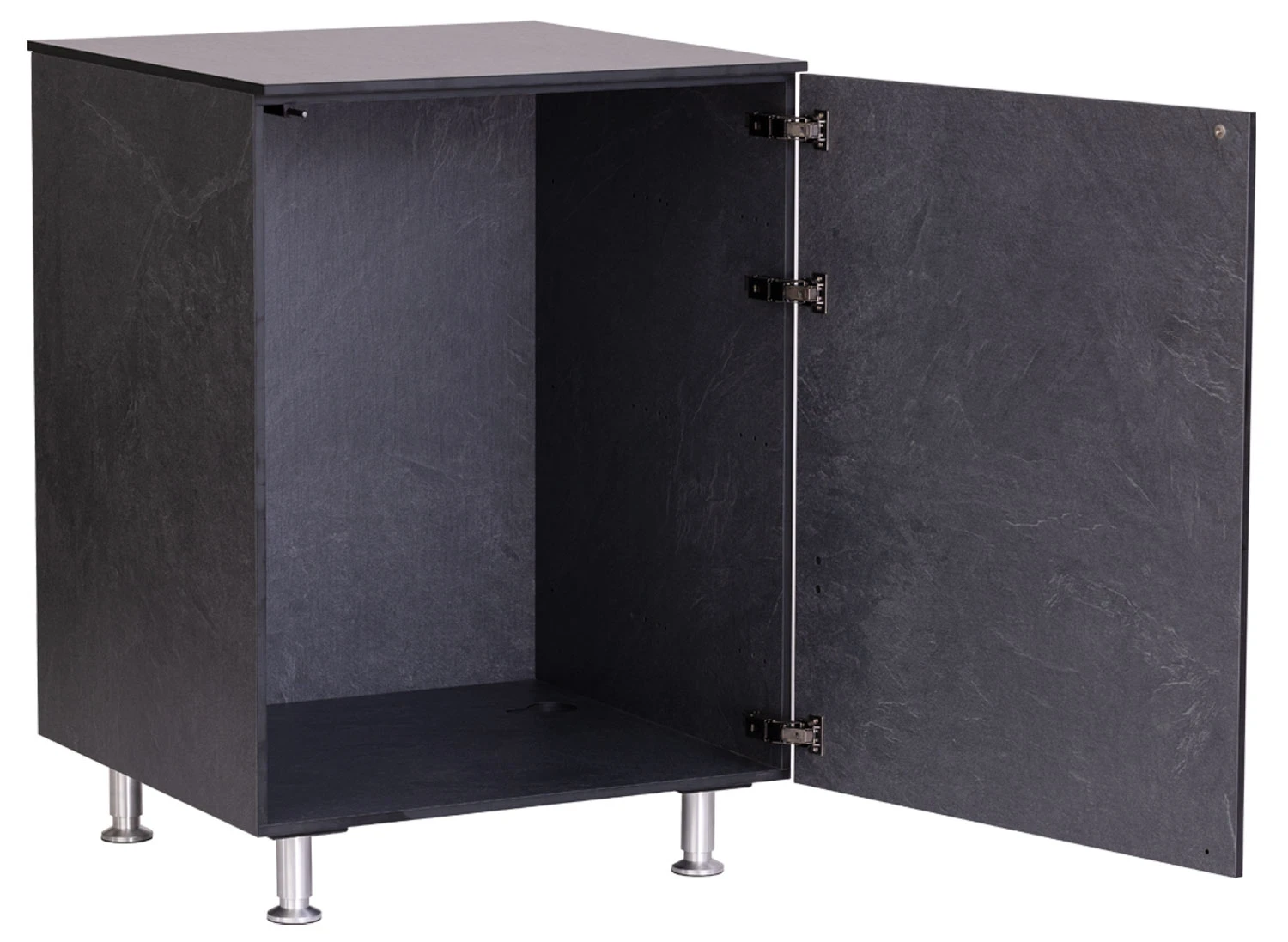 Grillfürst Outdoor Küche Schrank Modul Klein OKS66 Schiefer 2 Grillfürst Outdoor Küche Schrank Modul Klein OKS66 Schiefer – Bild 2