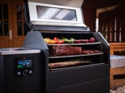 Grillfürst Pelletgrill / Pelletsmoker S280 -Rosle Grills Geschaft Grillfuerst Pelletgrill Pelletsmoker 3 Grillroste