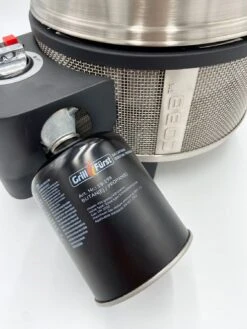 Grillfürst Gaskartusche / Schraubkartusche 450g - 12er Pack - Weber Gaskartusche Alternative Zu: CADAC CA445 Oder Weber Gaskartusche 17669 -Rosle Grills Geschaft Grillfuerst Schraubkartusche Cobb Gasgrill