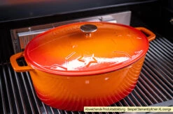 Grillfürst Dutch Oven Sternentöpfchen / Gusseisen Bräter - Emailliert - XL - Rot 12 Grillfürst Dutch Oven Sternentöpfchen / Gusseisen Bräter - Emailliert - XL - Rot -Rosle Grills Geschaft Grillfuerst Sternentoepfchen XL Gusseisenbraeter Beispiel 2