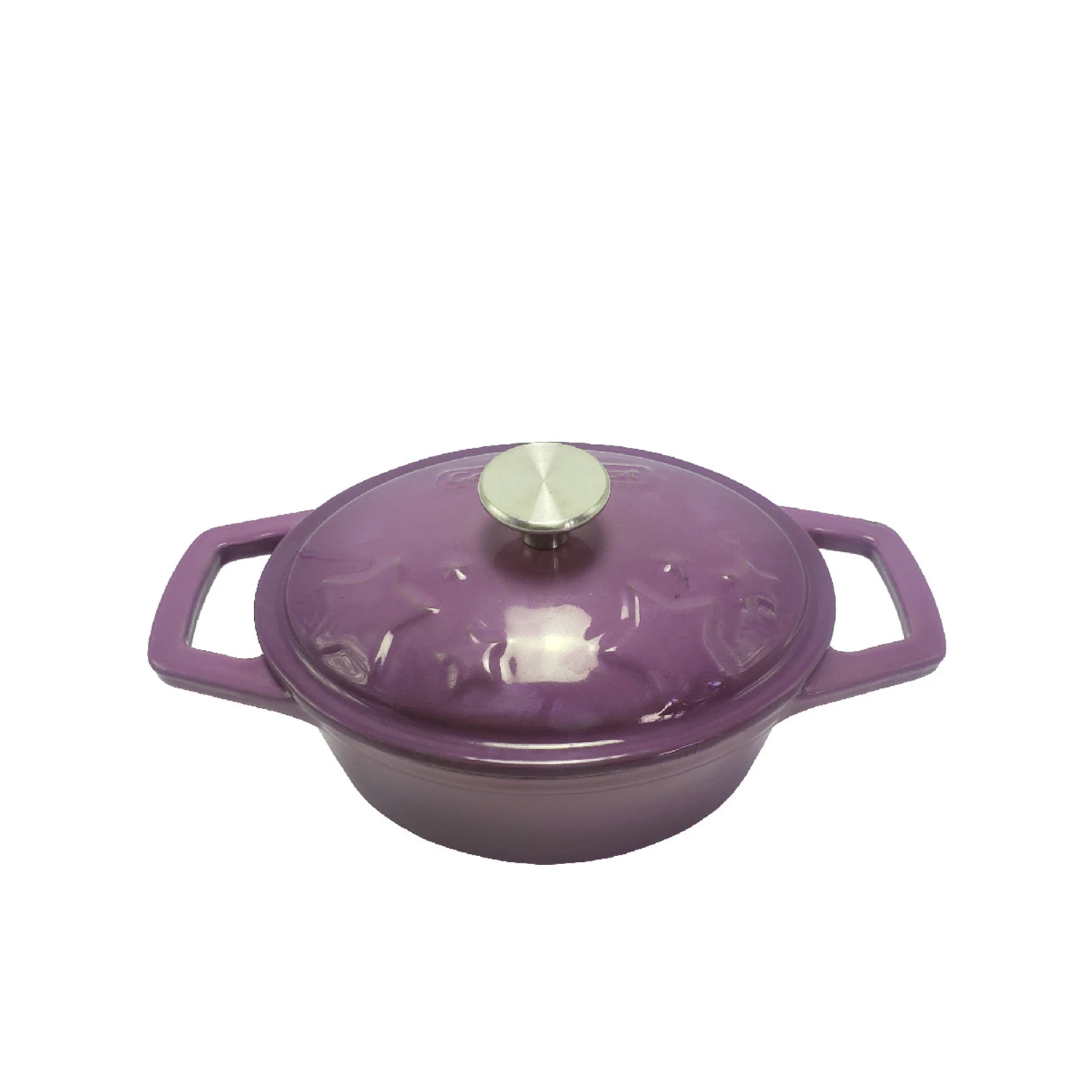 Grillfürst Dutch Oven Sternentöpfchen / Gusseisen Bräter - Emailliert - S - Lila 1 Grillfürst Dutch Oven Sternentöpfchen / Gusseisen Bräter - Emailliert - S - Lila