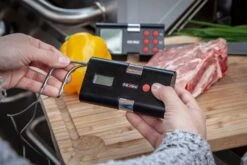 Grillfürst Funk-Thermometer / Grillthermometer / Grillgut Thermometer -Rosle Grills Geschaft Grillfuerst Thermometer Fuehler aufbewahrung