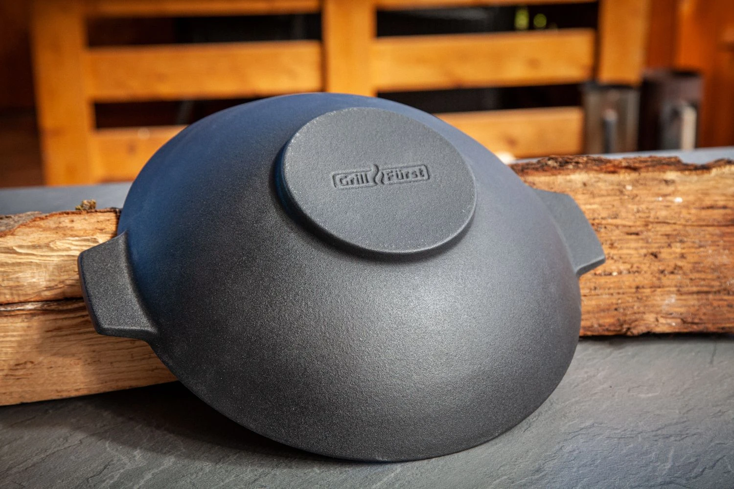 Grillfürst Gusseisen Wok Mit 2 Griffen Ø 30 Cm - X-Deal Inkl. Pflegepaste, Ringreiniger Und Kochlöffel 11 Grillfürst Gusseisen Wok Mit 2 Griffen Ø 30 Cm - X-Deal Inkl. Pflegepaste, Ringreiniger Und Kochlöffel – Bild 11