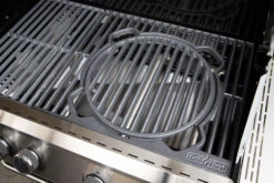 Grillfürst X-Rost System Grillrost Aus Gusseisen Für Grillfürst Gasgrills - Inkl. Gusseisenpfanne Einsatz -Rosle Grills Geschaft Grillfuerst X Rostsystem Gusseisen