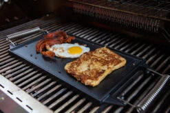 Grillfürst Universal Grillplatte / Wendeplatte Aus Gusseisen 35 X 20 Cm -Rosle Grills Geschaft Grillfuerst eckige Universal Grillplatte auf Grillrost